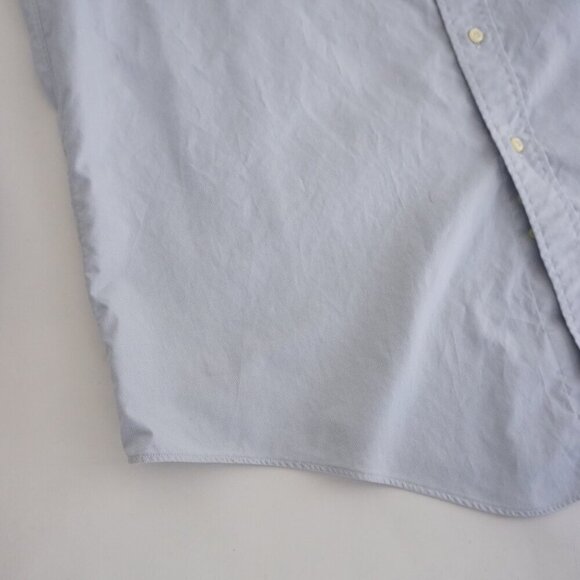 Brooks Brothers Makers Baby Blue Luxury Button Down 100% Cotton Dress Shirt XL - Picture 6 of 9